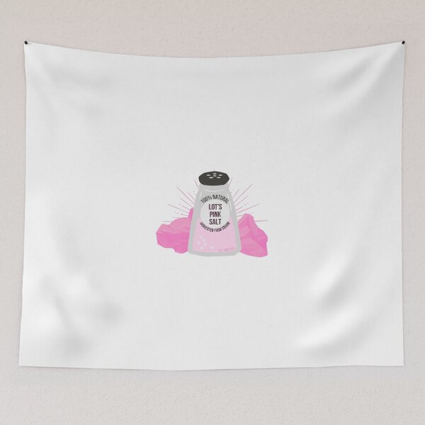 Item preview, Lot's Wife... I mean, pink salt. Yeah. designed and sold by holyqueerit.