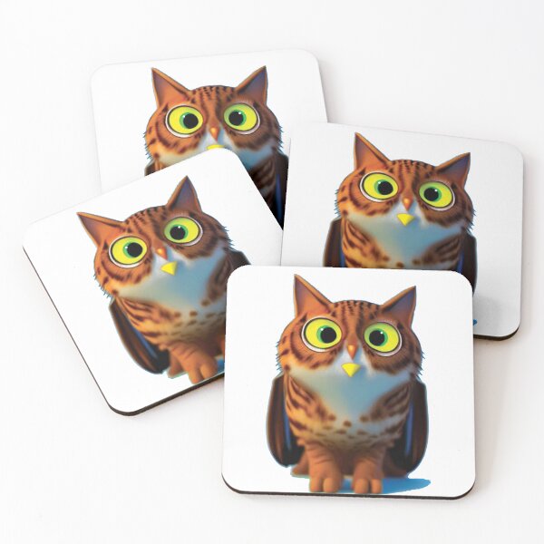 Item preview, an owl made using AI bird lover  designed and sold by SBlagojevic.