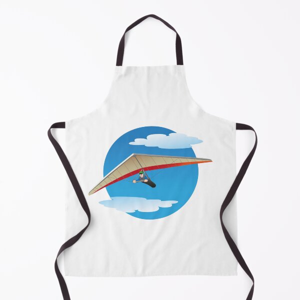 Item preview, Illustration depicts a person flying a hang glider. Ideal for materials on radical and institutional sports designed and sold by LucianoCosmo.