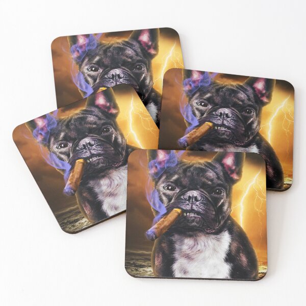 Item preview, Animal Bulldog With Cigar designed and sold by Chiquitamcghee.
