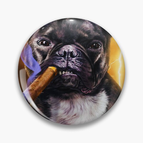 Item preview, Animal Bulldog With Cigar designed and sold by Chiquitamcghee.
