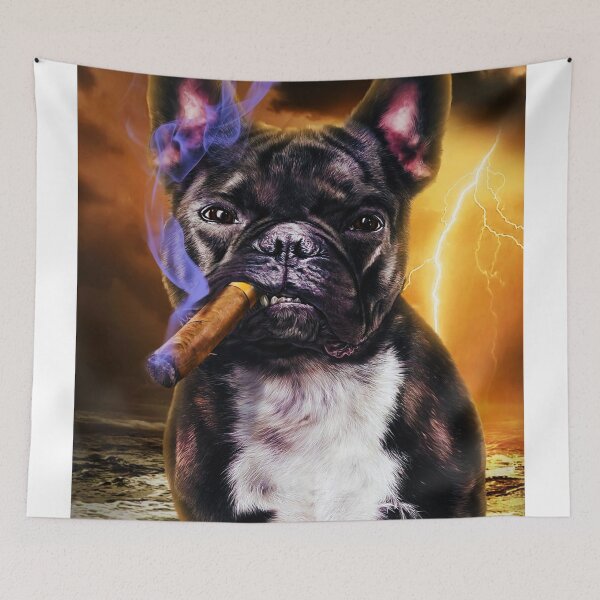 Item preview, Animal Bulldog With Cigar designed and sold by Chiquitamcghee.