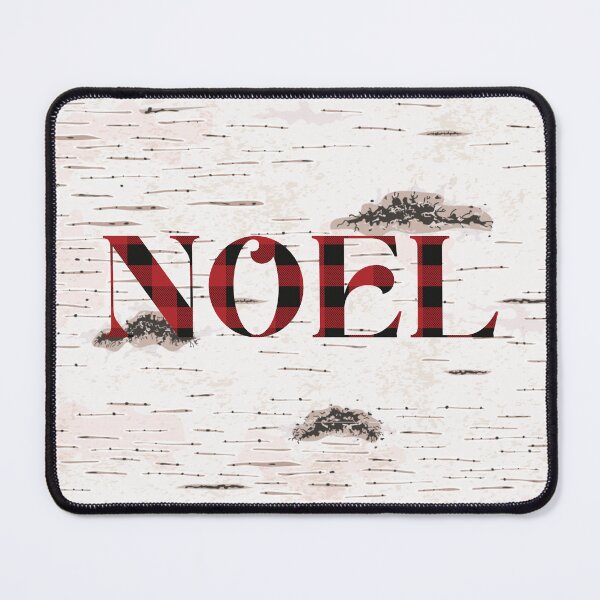 Item preview, Red Buffalo Plaid "Noel" designed and sold by bizbostudio.