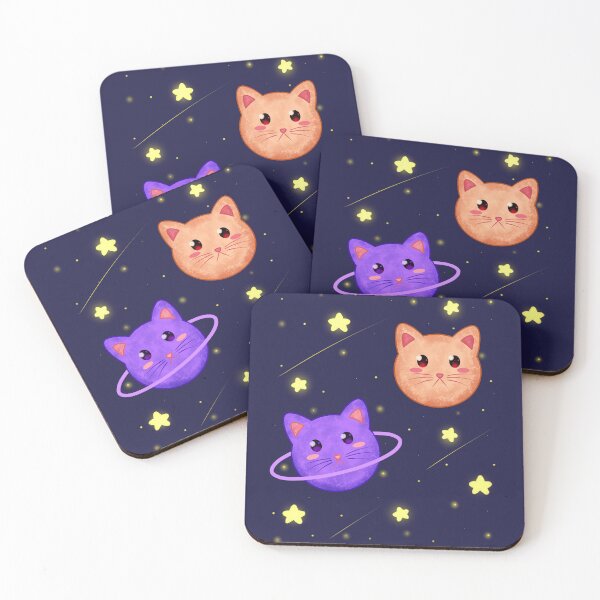Item preview, Cat planet in the universe  designed and sold by Natsukittyart.