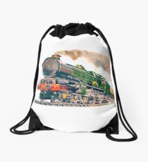 STEAM TRAIN, RAILWAYANA, RAILWAY, Steam, Drawstring Bag