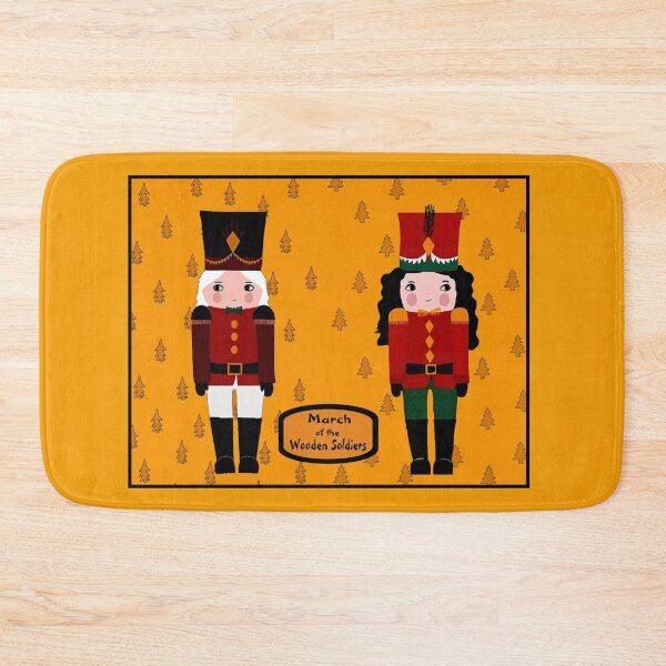 Item preview, March of The Wooden Soldiers : Boy and Girl Christmas Print designed and sold by posterbobs.
