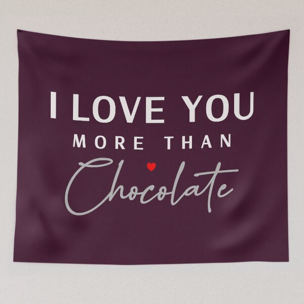 Item preview, I Love You More Than Chocolate.  Caroline Laursen Original designed and sold by Caroline Laursen.