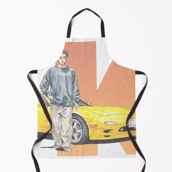 Item preview, Initial D - Takahashi Mazda FD RX-7 Manga Style designed and sold by nerdZmarket.