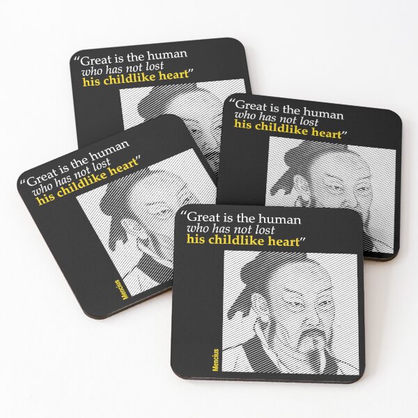 Item preview, Mencius' Portrait with a Creativity Quote (inverse) designed and sold by emotica.