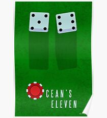 Ocean's 11 Minimal Fan Art Poster