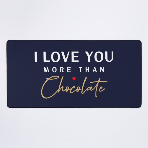 Item preview, I Love You More Than Chocolate.  Caroline Laursen Original designed and sold by Caroline Laursen.