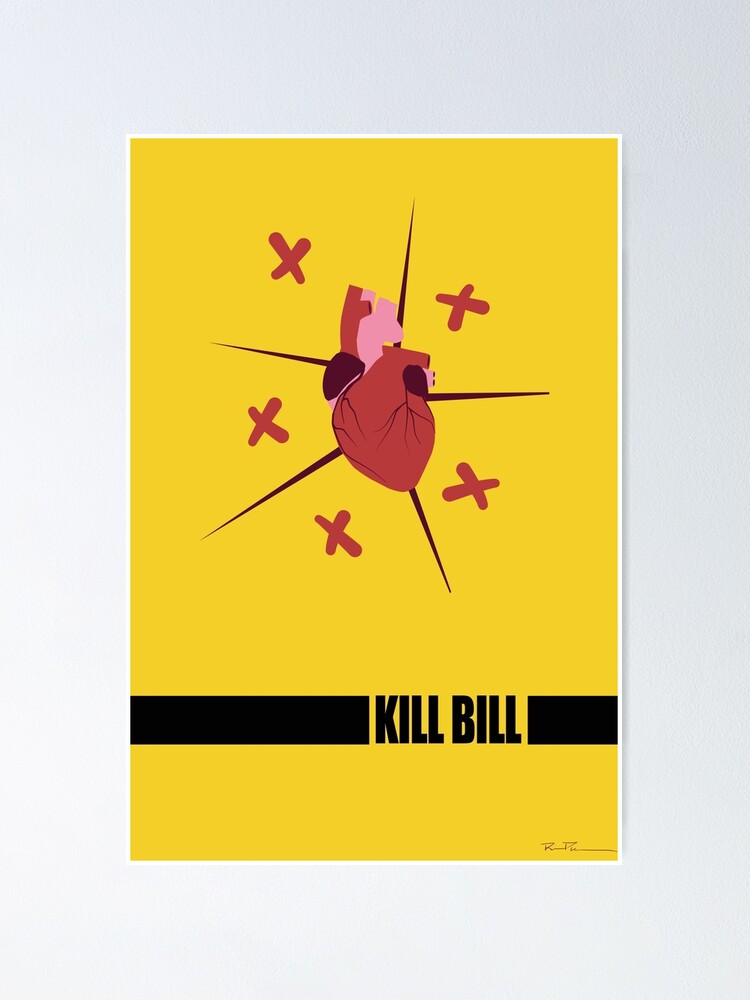 triathlete sofa metan Kill Bill Minimal Fan Art" Poster for Sale by Ryan Piracha | Redbubble