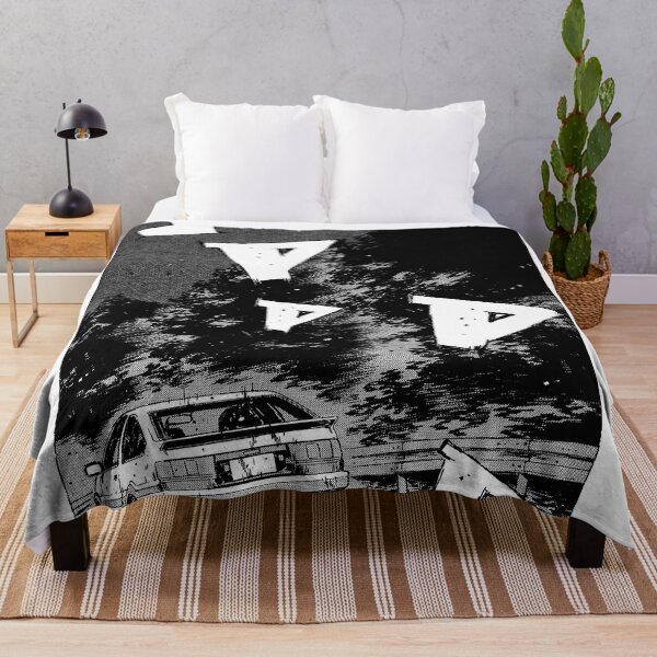 Item preview, Initial D - Takumi Fujiwara AE86 Backshot Manga Anime Style designed and sold by nerdZmarket.