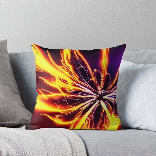 Aperçu de l'œuvre Spirit of the Flames - Motif psychédélique créée et vendue par NomadicCreative.