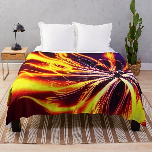 Item preview, Spirit of the Flames - Psychedelic Pattern designed and sold by NomadicCreative.