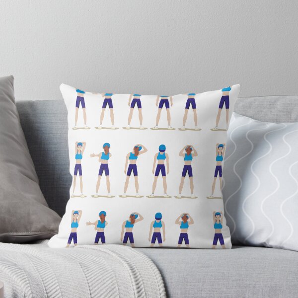 Item preview, Illustration of a girl showing physical stretching exercises. Ideal for materials on radical and institutional sports designed and sold by LucianoCosmo.