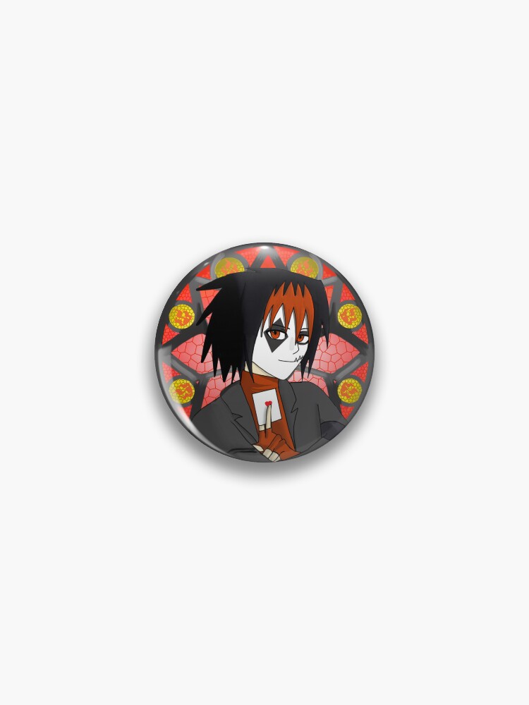 Thumbnail 1 of 3, Pin, A.O.D. Okami Heartnet Button Pin designed and sold by ProjectHybrid.
