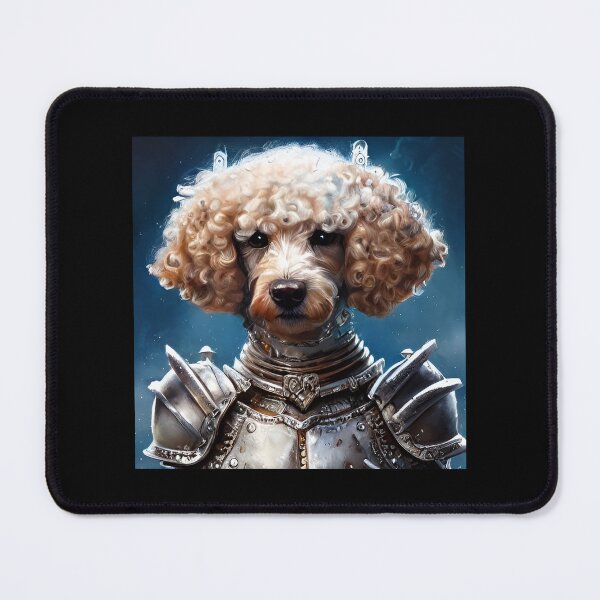 Artikelvorschau, AI Generated Art, War Poodle entworfen und verkauft von RabbitHoleMI.