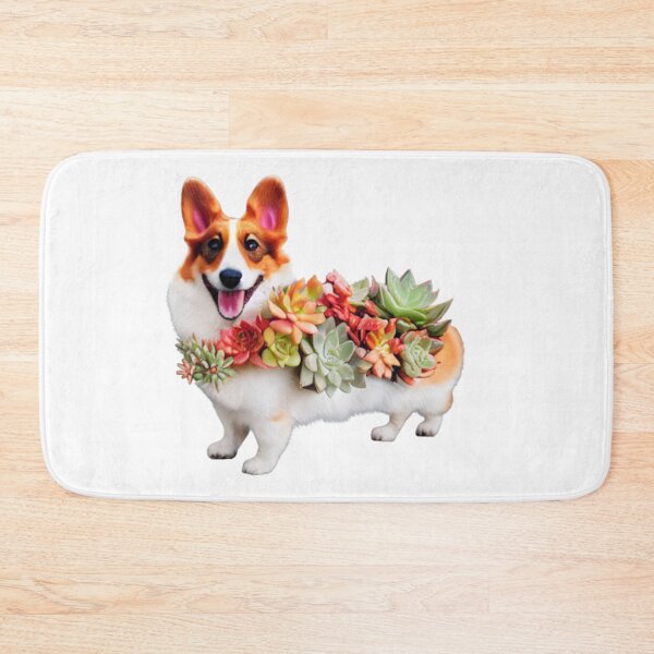 Item preview, Succulent Caped Corgi designed and sold by Paint-of-Heart.