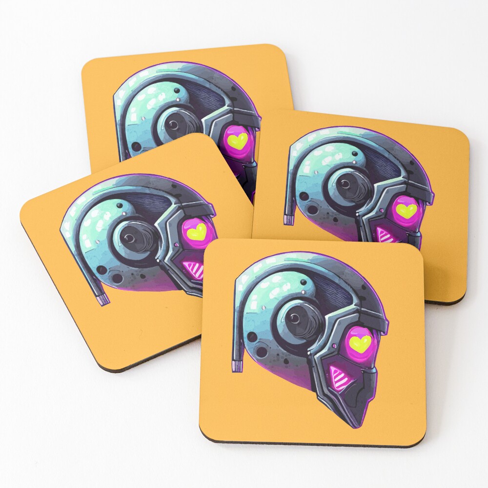 Item preview, Coasters (Set of 4) designed and sold by DistortedBrain.