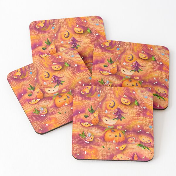 Item preview, Bright and cute whimsical fairytale halloween pattern designed and sold by NizarSyahmi37.
