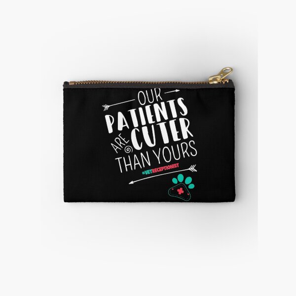 Item preview, Our Patients Are Cuter Than Yours Vet Receptionist designed and sold by rioaoishop.