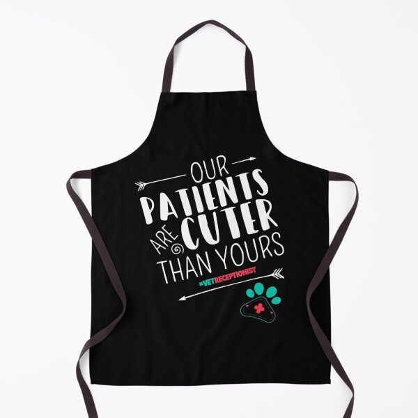 Item preview, Our Patients Are Cuter Than Yours Vet Receptionist designed and sold by rioaoishop.