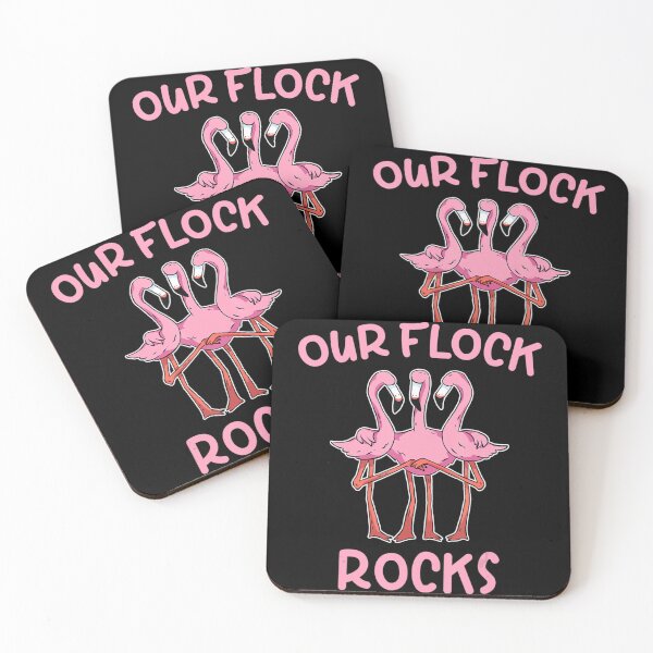Item preview, Our Flock Rocks Flamingo Matching Family Vacation Group designed and sold by rioaoishop.