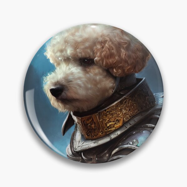 Item preview, AI Generated Art, War Poodle designed and sold by RabbitHoleMI.