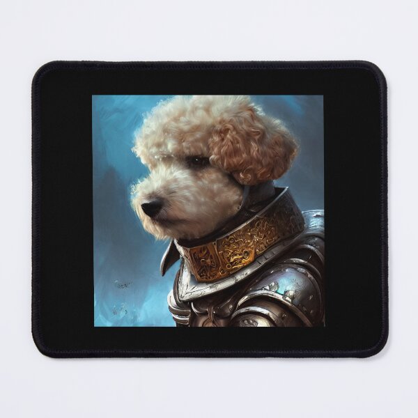 Artikelvorschau, AI Generated Art, War Poodle entworfen und verkauft von RabbitHoleMI.