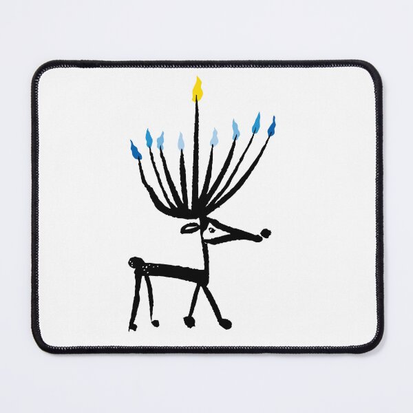 Item preview, Dear, Deer Menorah designed and sold by Wendy Wahman.