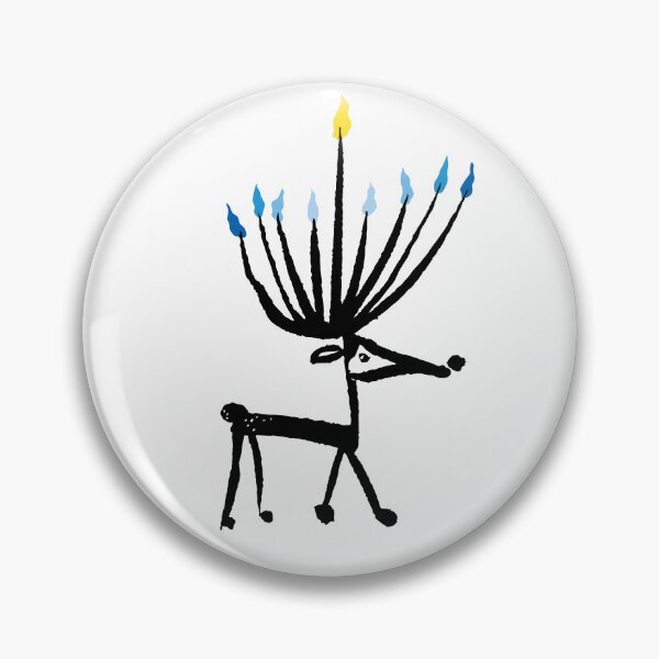 Item preview, Dear, Deer Menorah designed and sold by Wendy Wahman.