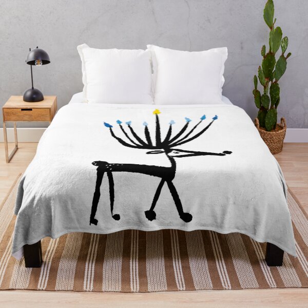 Item preview, Dear, Deer Menorah designed and sold by Wendy Wahman.
