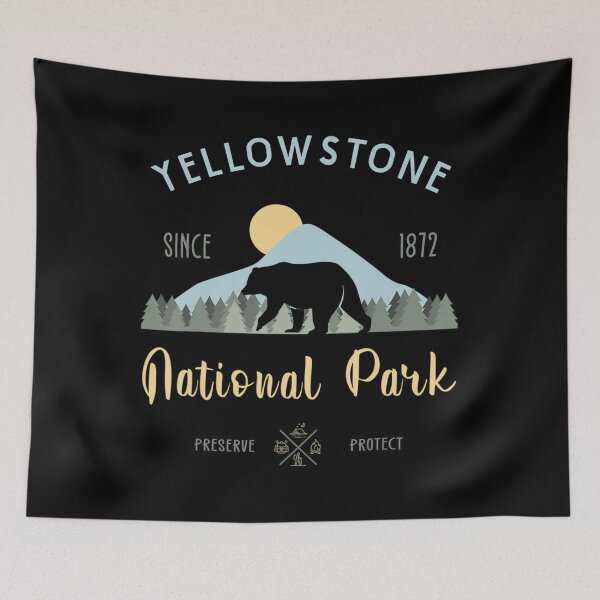 Item preview, Outdoor National Park Yellowstone National Park designed and sold by rioaoishop.