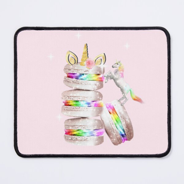 Item preview, Unicorn Macarons Rainbow Pastel Cute Magical Pastry Cake designed and sold by Jolly-Yosei.