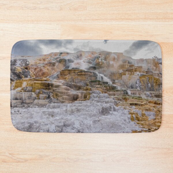 Item preview, Mammoth Hot Springs and Travertine Terraces of Yellowstone National Park designed and sold by SafariByMarisa.