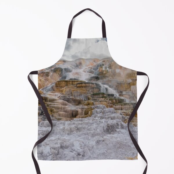 Item preview, Mammoth Hot Springs and Travertine Terraces of Yellowstone National Park designed and sold by SafariByMarisa.