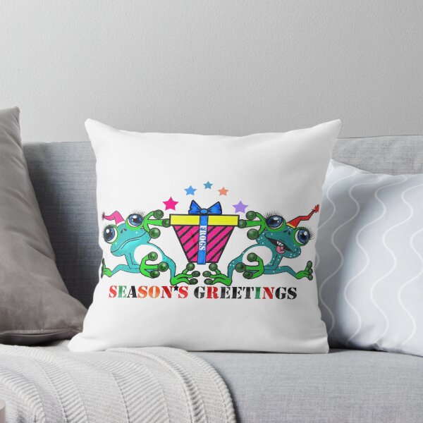 Item preview, Frogs-Season's Greetings  designed and sold by Shirley cute art .