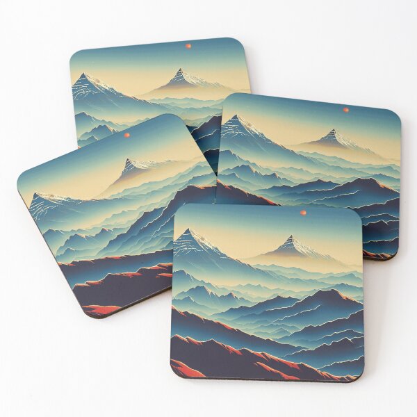 Item preview, Mountains, Beautiful Painting designed and sold by mariavision.