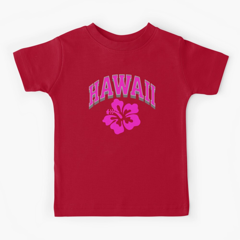 Preppy Hawaii Crop Top VSCO Girl Beachy Tshirt Preppy Clothes