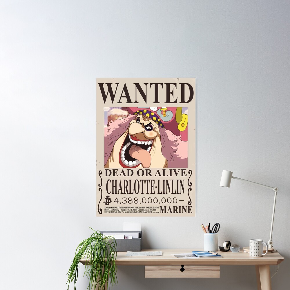 Poster One Piece Wanted Big Mom II 35x52cm