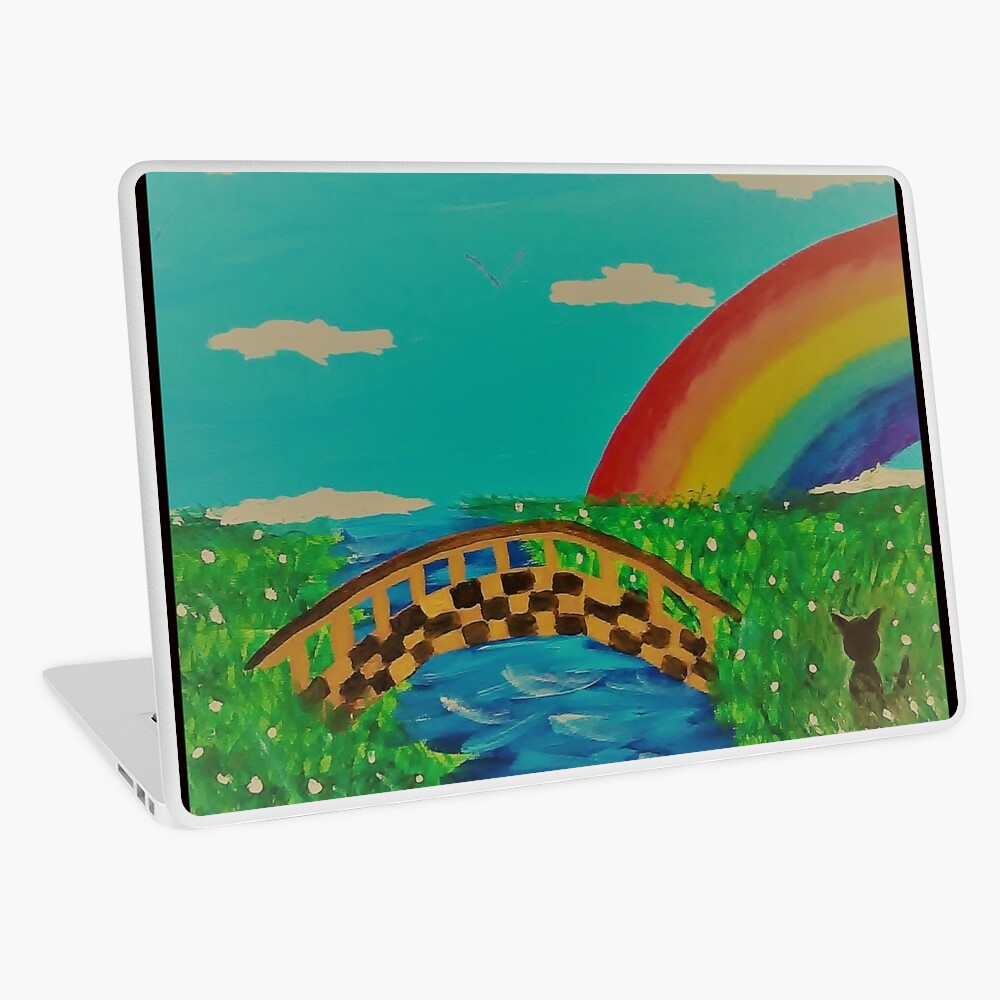 My Rainbow Bridge Laptop Skin