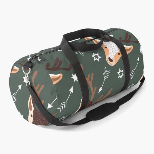 Item preview, Christmas Seamless Pattern - Green Background With Raindeers designed and sold by ImagesDesigns.