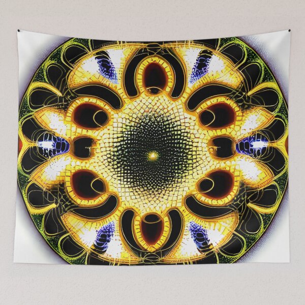 Item preview, Beehive - Psychedelic Pattern designed and sold by NomadicCreative.