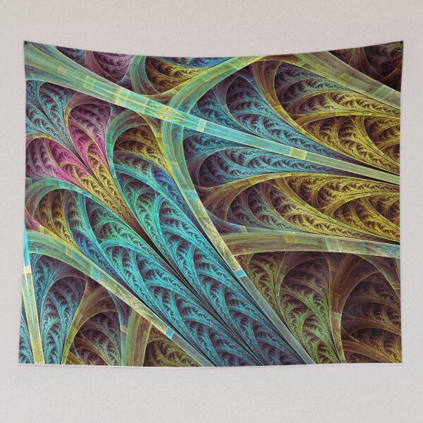 Item preview, Fractal Temple designed and sold by jade-cooper-art.