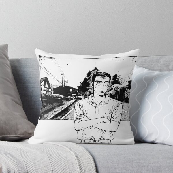 Item preview, Initial D - Bunta Smoking Manga Anime Style designed and sold by nerdZmarket.