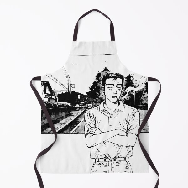Item preview, Initial D - Bunta Smoking Manga Anime Style designed and sold by nerdZmarket.
