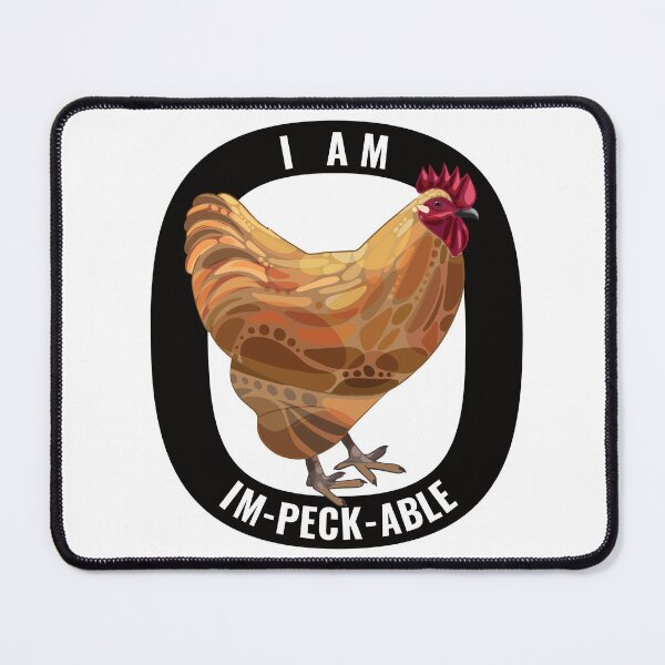Item preview, I Am Im-peck-able designed and sold by designsmostfowl.