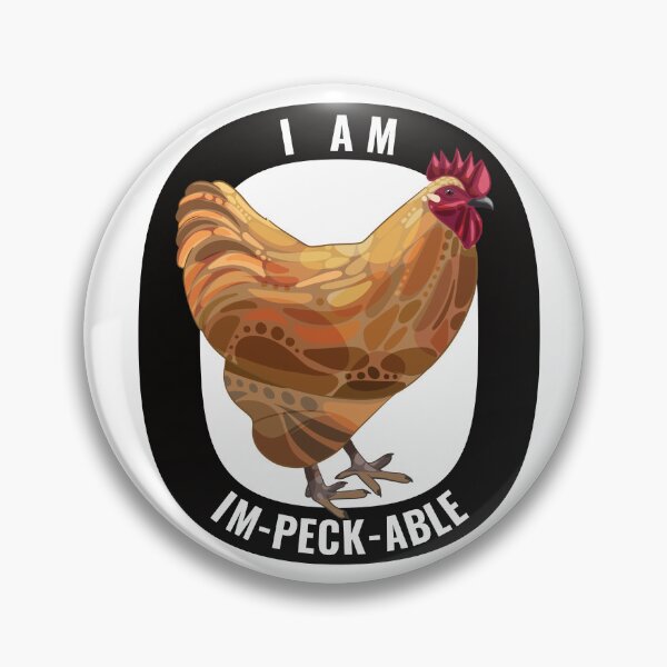 Item preview, I Am Im-peck-able designed and sold by designsmostfowl.