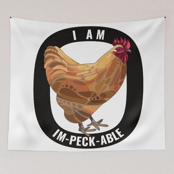 Item preview, I Am Im-peck-able designed and sold by designsmostfowl.